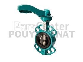 شیر پروانه ای اهرمی ویفری(butterfly valve)