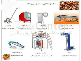 دستگاه تفت وشورکن اجیل وخشکبار وطعم زن