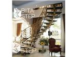 پله گرد دوبلکس با نرده فرفورژه Bitastep D1