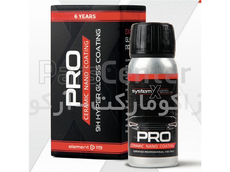 پوشش سرامیک مخصوص بدنه خودرو مدل پرو-Pro سیستم ایکس-System X