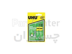 چسب دوقلوی سریع UHU Epoxy Quick Set