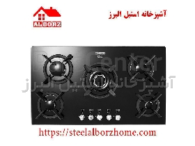 صفحه گاز رومیزی G5904 استیل البرز