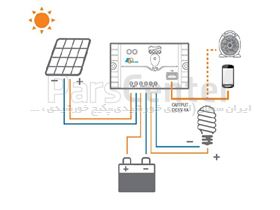 شارژ کنترلر ای پی سولار EPsolar LS1012EU