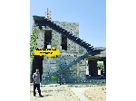 پله معلق دوبلکس فلزی مدل وی
