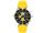 ساعت مچی کرونوگراف غواصی زرد - بند لاستیکی زرد CB-C200-YS-KBY