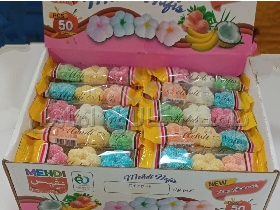 باسلوق میوه ای طرح گل نفیس