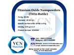 Titanium Oxide Nanopowders (TiO2, Rutile, 99.9%, 30-50 nm)