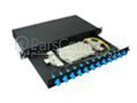 پچ پنل 12 پورت داپلکس فیبر نوری - Patch Panel Adapter SC