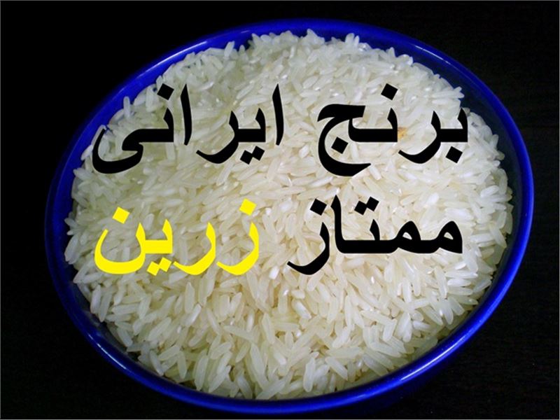 تجارت برنج ممتاز زرین