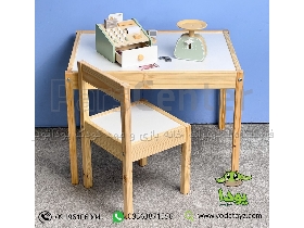 میز و صندلی چوبی ایکیا