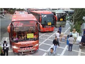 خرید بلیط اتوبوس تهران به شیراز (اتوبوس vip) ماهان سفر ایرانیان
