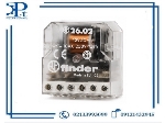 رله پله‌ای (Step Relay) فیندر مدل 26.02.8.230.0000 | 2 قطب  | 10 آمپر | 230V AC | کنتاکت AgNi | اورجینال ایتالیا