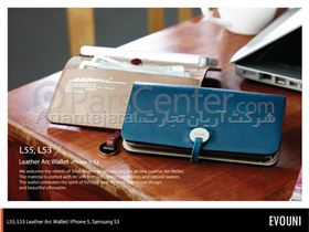 کیف چرمی آیفون5   Leather Arc Wallet_iPhone5      /    مدل بوک بوک