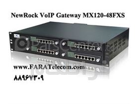 ویپ گیتوی نیوراک مدل NewRock VoIP Gateway MX120-48FXS
