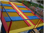 8 bed  Olympic & junior outdoor trampoline