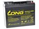 باتری خشک خورشیدی لانگ 12 ولت 22 آمپر