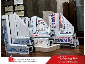 درب و پنجره upvc (یو پی وی سی ) ، انواع پروفیل و رنگ ها