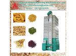 Low temperature circulating mini grain rice dryer