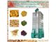 Low temperature circulating mini grain rice dryer