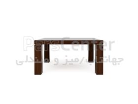 میز چوبی رستورانی مدل W26 (جهانتاب)