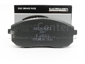 لنت ترمز جلو SACROADEX هیوندای ix35  – بدون آزبست (NAO)