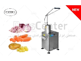 اسلایسر و خلال مکعبی هویج و پیاز و میوه