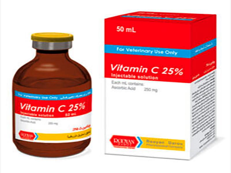 ویتامین ث 25 Vitamin C 25 محصولات داروهای دامپ...