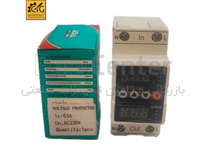 محافظ ولتاژ آسیا 63 آمپر