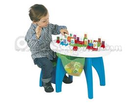 تجهیزات  مهد کودک-میز لگو با صندلی کودک قیمت مراجعه به  piccotoys.com