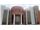 نمای آلومینیوم کرتین وال فیس کپ به رنگ آندایز طلایی براق