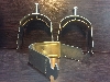 بست چنگالی 38-36 کوبه رفیع (Fork clamps)(بست دو تیکه)