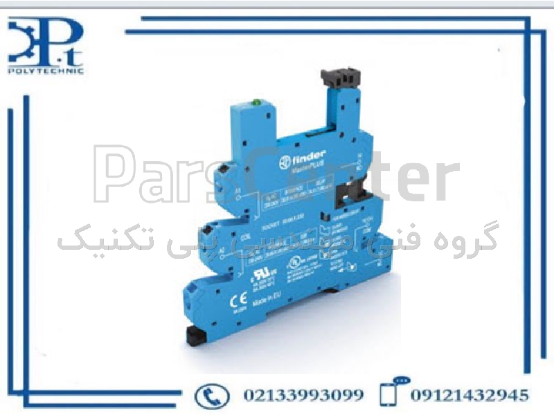 سوکت  93618230 مخصوص رله plc فیندر ایتالیا  220 ولت 391182300060  FINDER