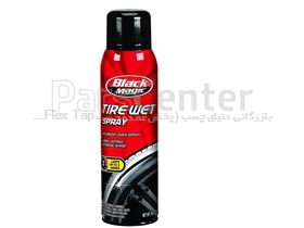 اسپری براق کننده تایر بلک مجیک Black Magic Tire Wet Spray امریکا
