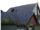 سقف ویلا با شینگل کلاسیک سنگریزه ای طرح گوتیک