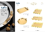 سینی پذیرایی استنلس استیل ۳۰۴