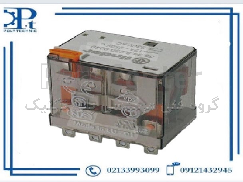 رله فیندر 4 کنتاکت 230 ولت AC کد 563482300040