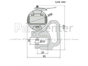 ضخامت سنج دیجیتال ۱۰ میلی متر مدل ۱۰۱-۲۸۷۱ برند اینسایز