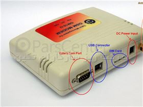 مودم GSM/GPRS با اتصال پورت USB به کامپیوتر GM-10U