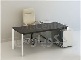 میز مدیریت پایه فلزی