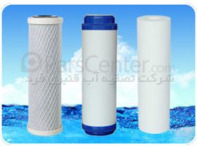 فیلتر مرحله اول و دوم و سوم دستگاه تصفیه آب  خانگی