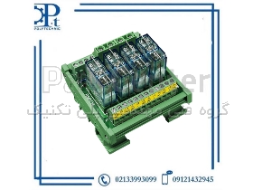 رله برد 4 کانال 24 ولت | کارت رله صنعتی 16 آمپر با رله فیندر اصلی FINDER