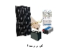 پکیج برق خورشیدی با انرژی 700WH و ولتاژ 12V DC-220V AC شماره 3