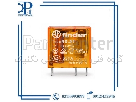 رله فیندر Finder 40.51.8.230.0000 بوبین 230VAC تک کنتاکت 10A