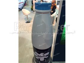ماکت های تبلیغاتی بطری شیر دامداران