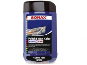 پولیش و واکس آبی سوناکس مدل SONAX Polish & Wax Color Blue