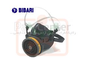 ماسک ایمنی نیم صورت تک فیلتر Bibari مدل sk10