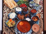نقاشی دیزی تابلو نقاشی برای سفره خانه