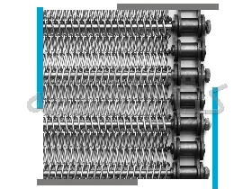 توری نقاله فلزی - تسمه نقاله فلزی - تسمه توری فلزی - تسمه استیل