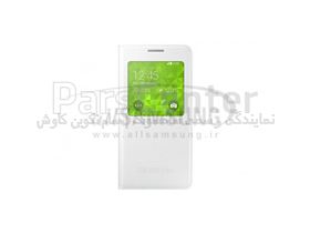 Samsung Galaxy ALPHA S View Cover White اس ویو کاور سفید گلکسی آلفا سامسونگ