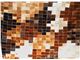 cowhide patchwork rug
